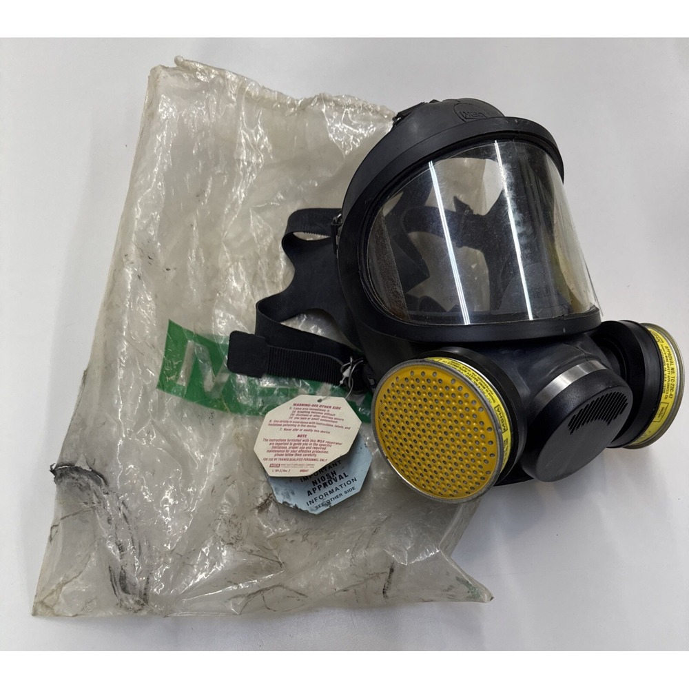 Msa  Msa Ultra-Twin™ Full Face Respirator Mask Size Medium‎ 2d
